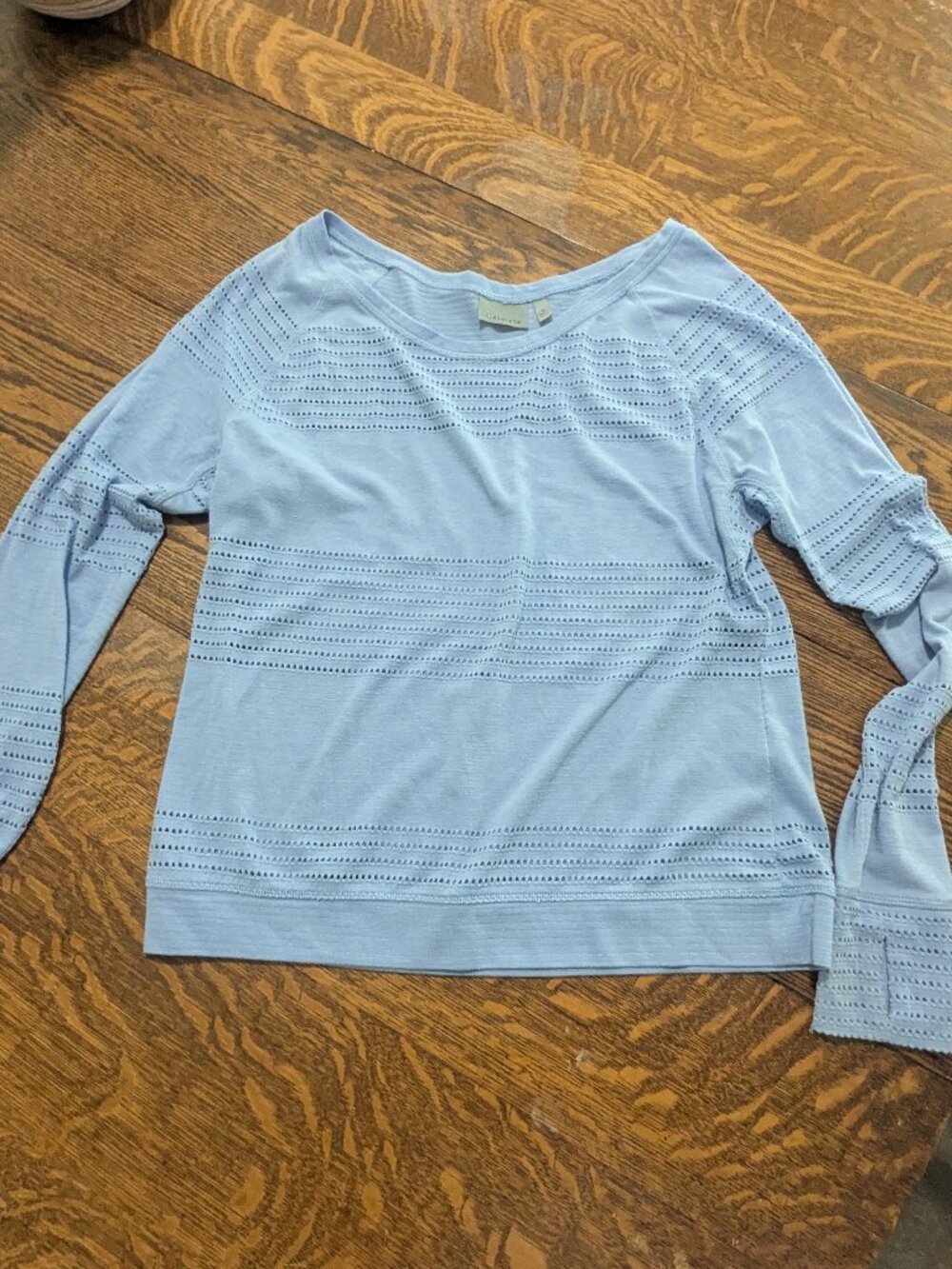 Athleta Light Blue Long Sleeve Women's Size Medium
